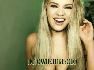 Iknowhannasolo